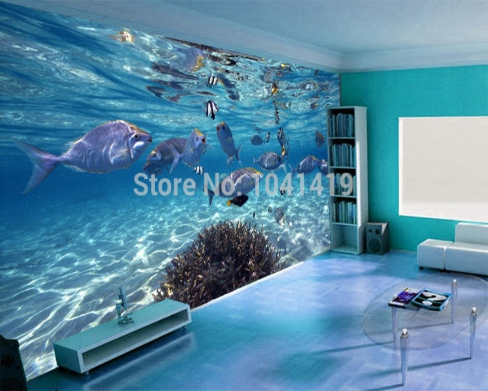 3D Wallpaper Aquarium Wildlife